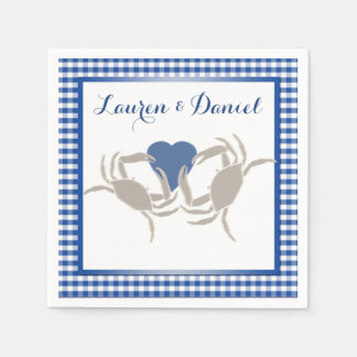 Crab boil party thema servet