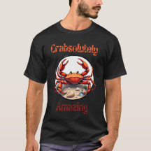 Crab Chronicles: Ocean Vibes T-shirt Collectie