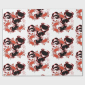 Crab Crustacean Zee Pattern Cadeaupapier (Vlak)