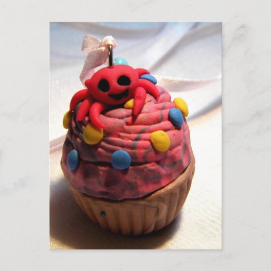 Crab Cupcake Briefkaart (Voorkant)