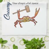 Crab Dip Recipe Theedoek (Gevouwen)