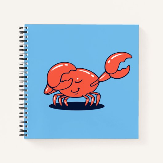 Crab doet de Dab Notitieboek (Voorkant)