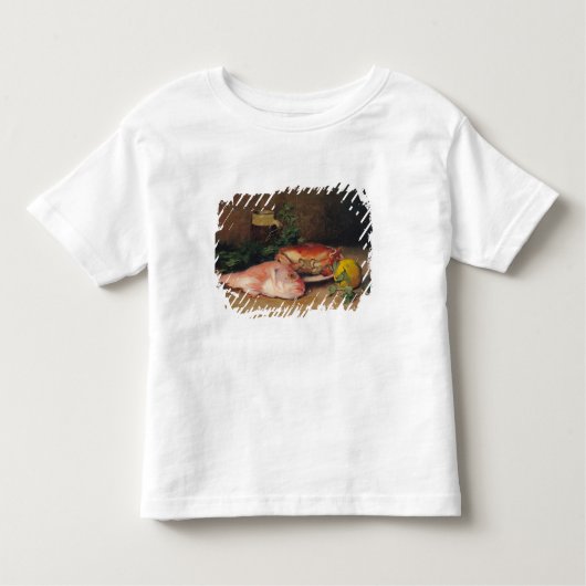 Crab en Red Mullet Kinder Shirts (Voorkant)