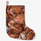 Crab Feast Kleine Kerstsok (Voorkant)