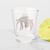 Crab Glass Shot Glas (Achterkant)