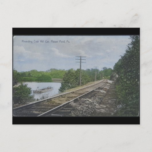 Crab Hill Cut Parker Ford PA Feestdagenkaart (Voorkant)