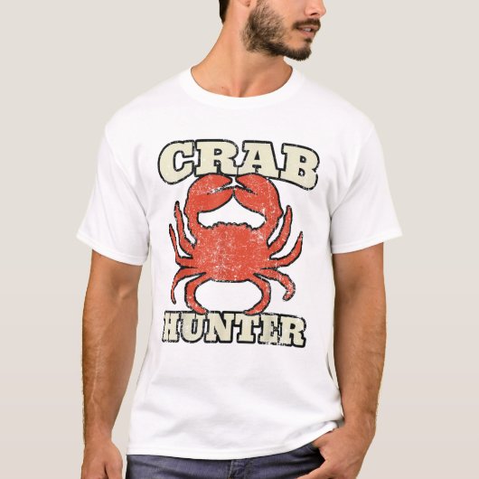 Crab Hunter Seafood Hunting T-shirt (Voorkant)