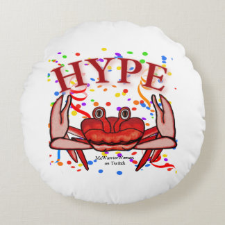 Crab Hype, MeWarriorWoman op Twitch Rond Kussen