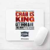Crab is King Mousepad Muismat (Met muis)