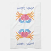 Crab Kitchen Towel Theedoek (Verticaal)