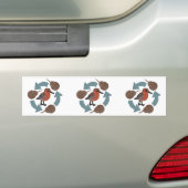 Crab-Knot Cycle Bumpersticker (Op auto)