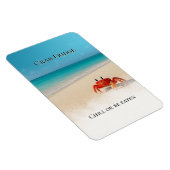 Crab koelkast - koud of worden gegeten magneet (Rechterzijde)