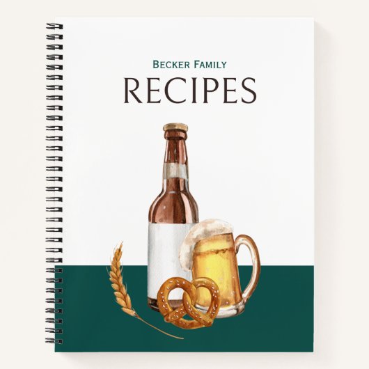 Crab Love Recipe Journal Notitieboek (Voorkant)