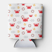 Crab met Lifebuoy Blikjeskoeler (Voorkant)