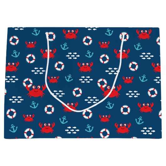 Crab met Lifebuoy Groot Cadeauzakje (Voorkant)