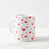Crab met Lifebuoy Koffiemok (Voorkant links)