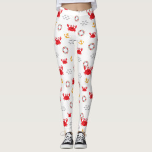 Crab met Lifebuoy Leggings