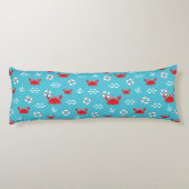 Crab met Lifebuoy Lichaamskussen (Achterkant)