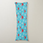 Crab met Lifebuoy Lichaamskussen (Voorkant Verticaal)