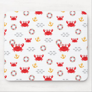 Crab met Lifebuoy Muismat