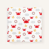 Crab met Lifebuoy Notitieboek (Voorkant)