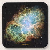 Crab Nebula Bier Onderzetter (Voorkant)