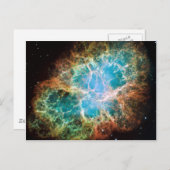 Crab Nebula Briefkaart (Voorkant / Achterkant)
