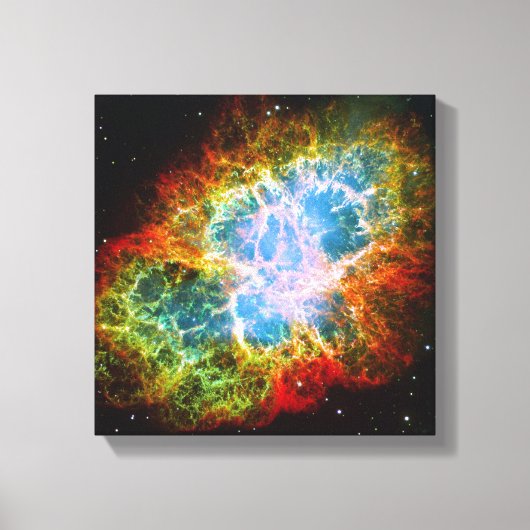 Crab Nebula Canvas Afdruk (Voorkant)