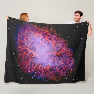 Crab Nebula Fleece Deken
