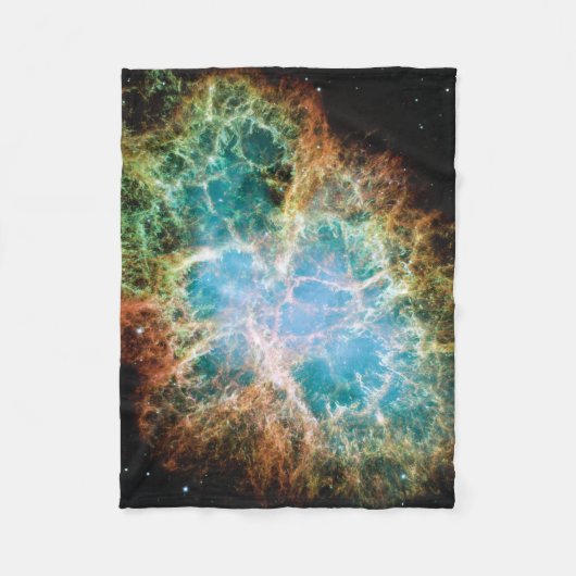 Crab Nebula Fleece Deken (Voorkant)