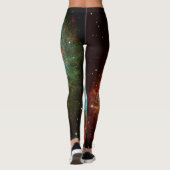 Crab Nebula in Taurus buitenruimte Leggings (Achterkant)