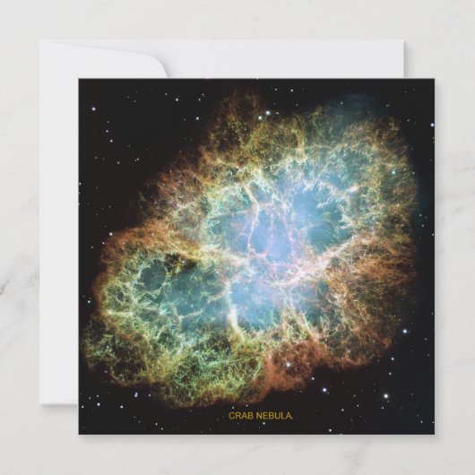 Crab Nebula Kaart (Voorkant)