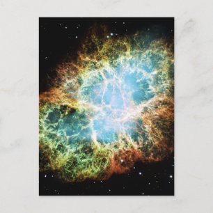 Crab Nebula M1 NGC 1952 Taurus A Briefkaart