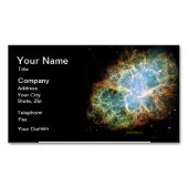 Crab Nebula Magnetisch Visitekaartje (Voorkant)