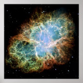 Crab Nebula Poster (Voorkant)