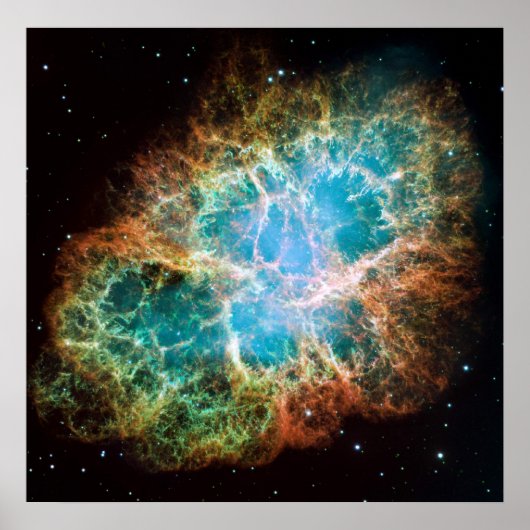 Crab Nebula Poster (Voorkant)