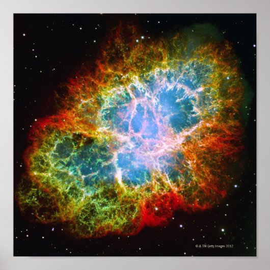 Crab Nebula Poster (Voorkant)