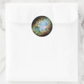 Crab Nebula Ronde Sticker (Tas)