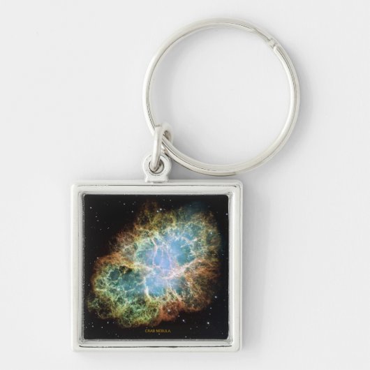 Crab Nebula Sleutelhanger (Voorkant)
