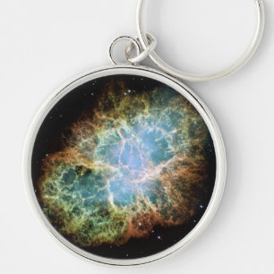 Crab Nebula Space NASA foto Sleutelhanger