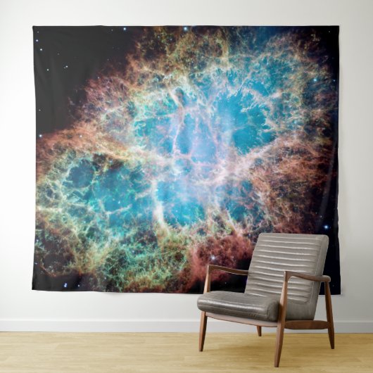 Crab Nebula Space NASA foto Wandkleed (In Situ (horizontaal))