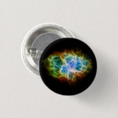 Crab Nebula Star Space Cloud Ronde Button 3,2 Cm (Voorkant /achterkant)