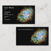 Crab Nebula Visitekaartje (Voorkant / Achterkant)