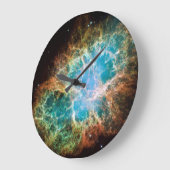 Crab Nebula Wall-klok Grote Klok (Hoek)