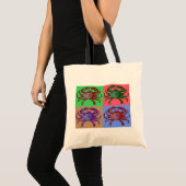 Crab Pop Art Tote Bag (Voorkant (product))