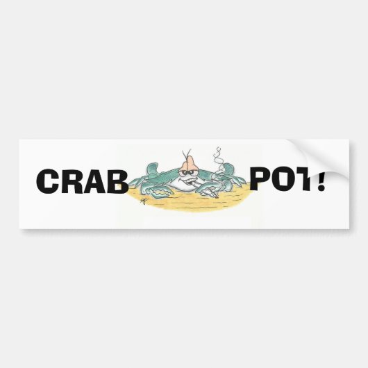 Crab Pot Bumber Sticker (Voorkant)