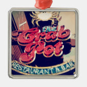 Crab Pot restaurant Metalen Ornament (Voorkant)