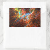 Crab Pulsar Time Lapse - Neutron Star Rechthoekige Sticker (Tas)