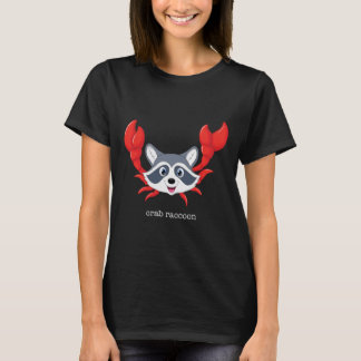Crab Raccoon Crab Rangoon Funny Pun Joke Gag T-shirt