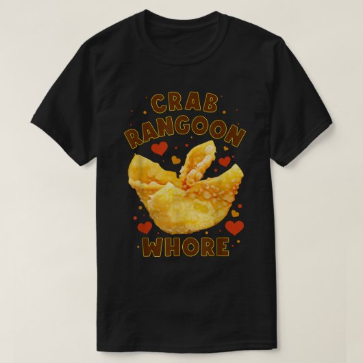Crab Rangoon W T-shirt (Design voorkant)